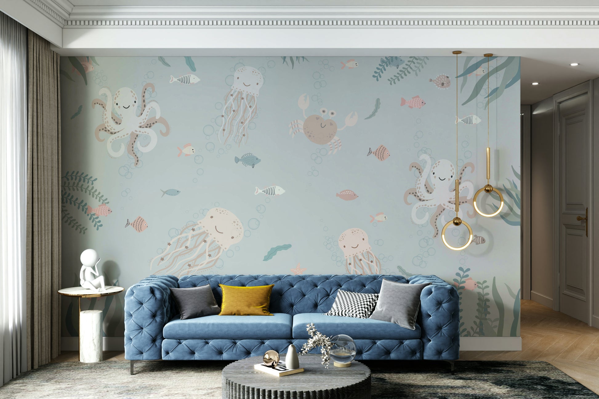 The overall feel is quiet and serene.

