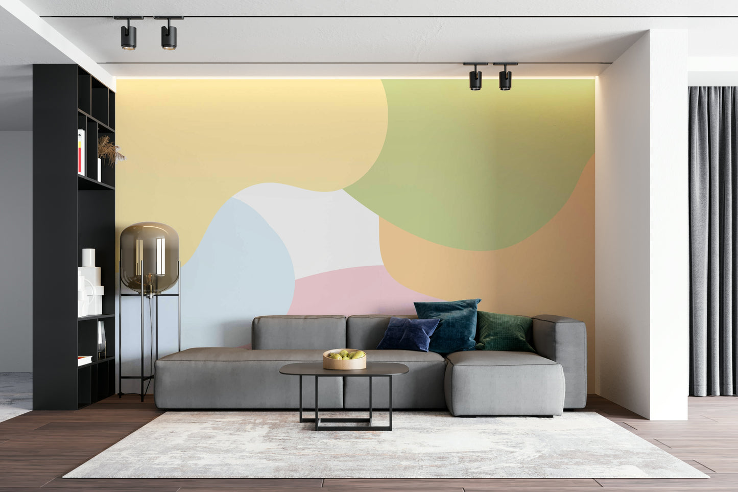 The design feels graceful and peaceful.

