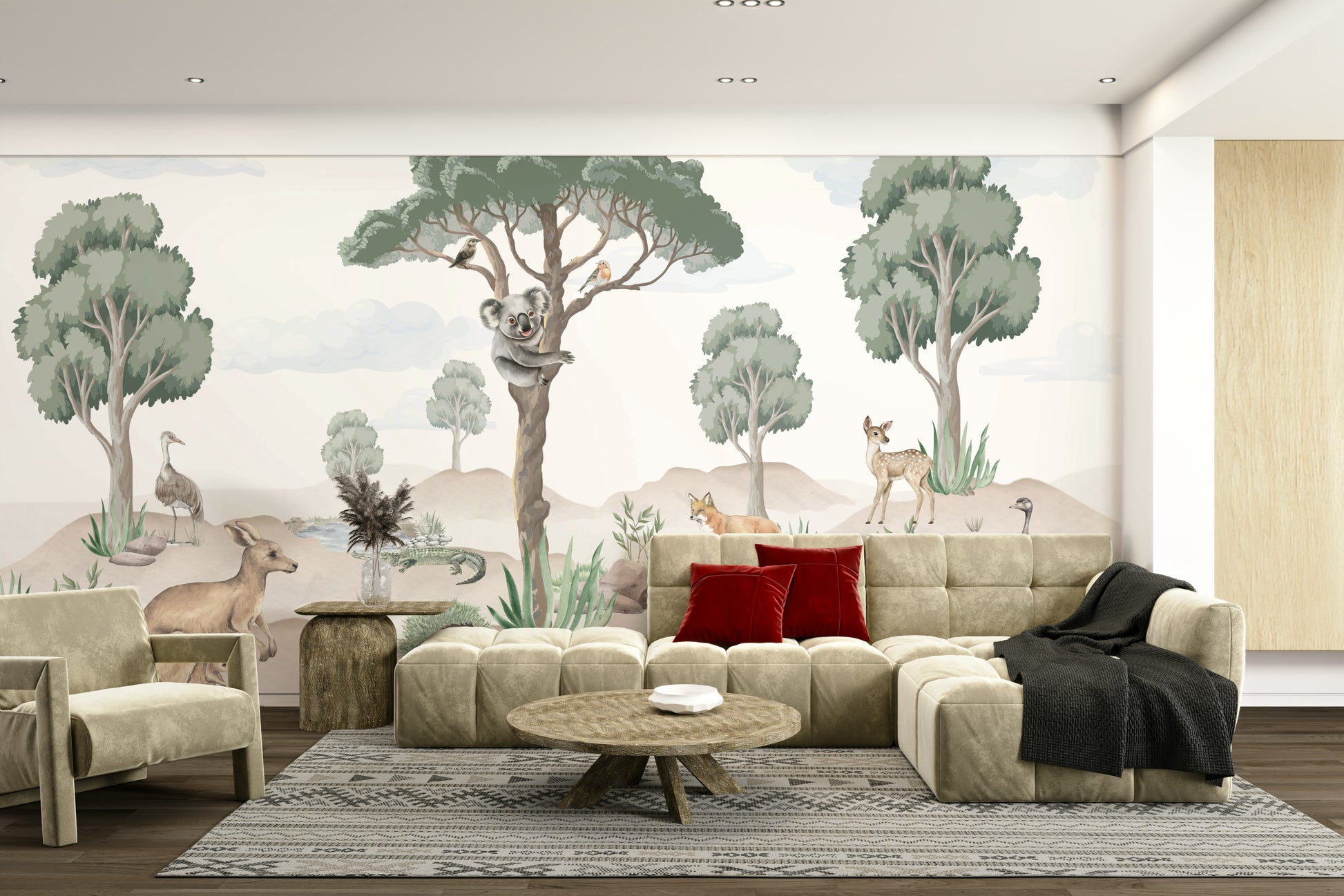 The design has a beautiful, artistic aesthetic.

