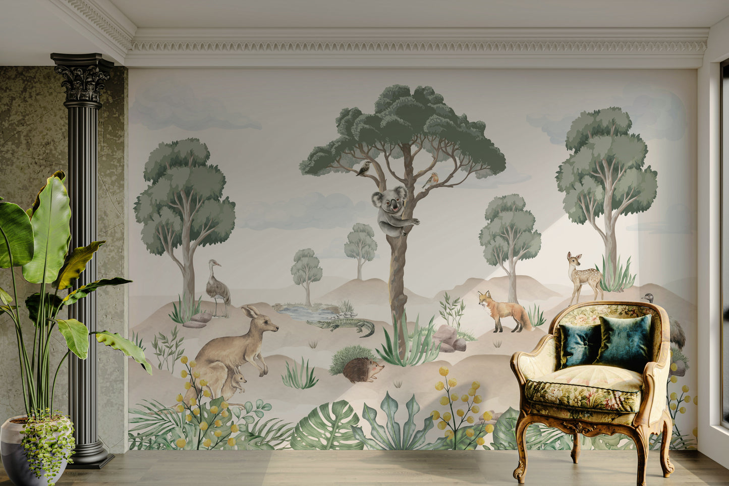 The overall feel is quiet and serene.

