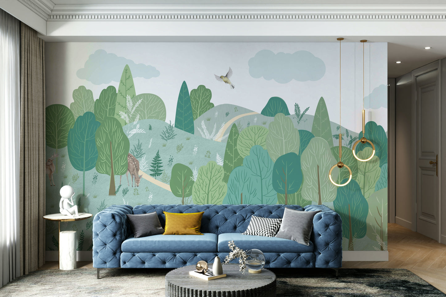 The composition is full and detailed, with a sense of natural beauty.

