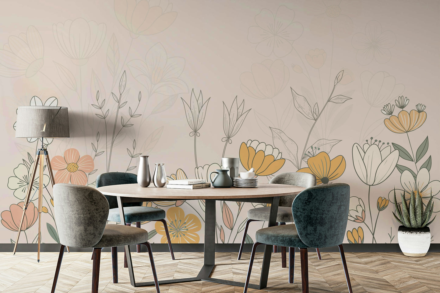 The overall feel is quiet and serene.

