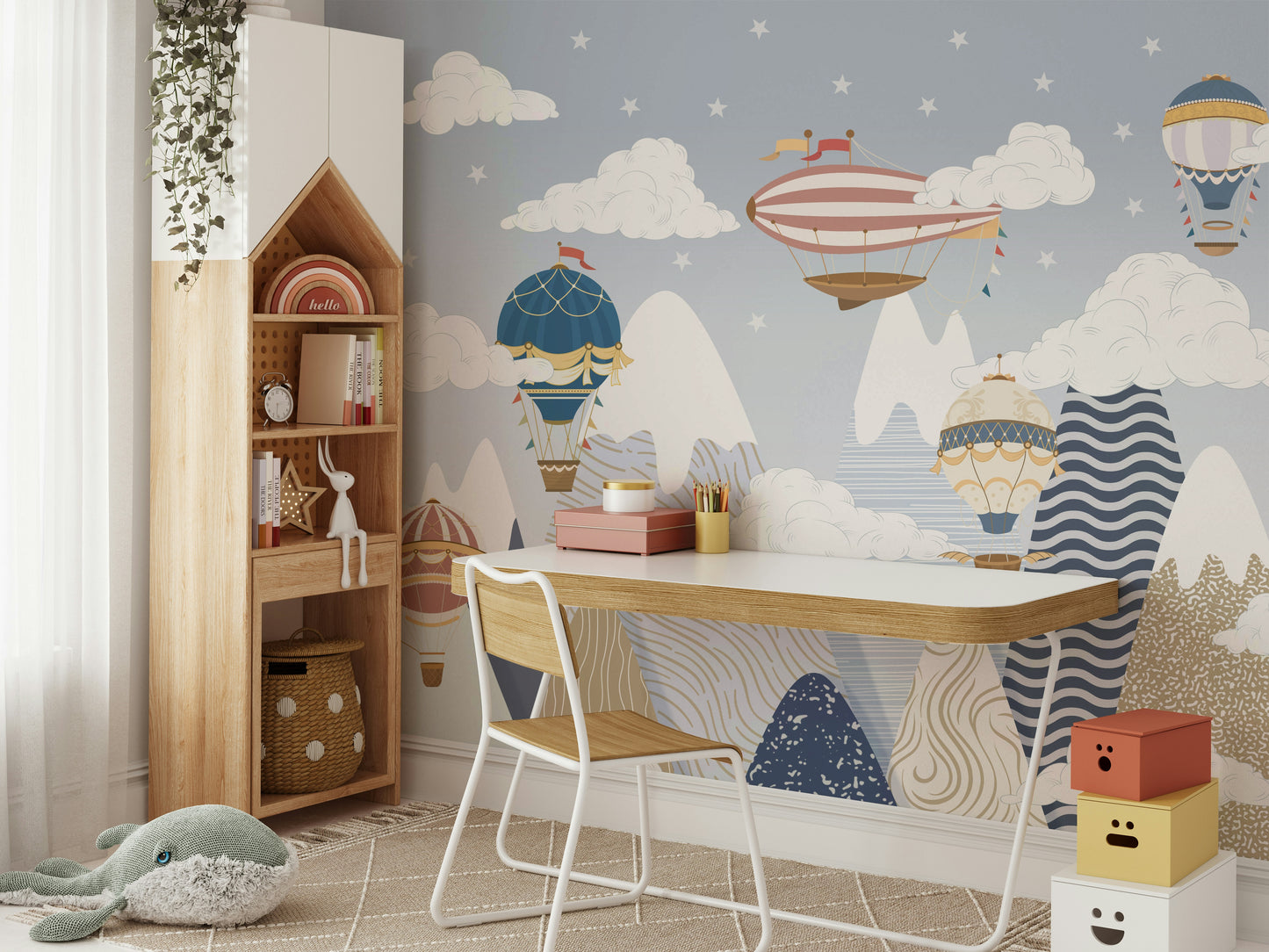 The image feels peaceful and restful.

