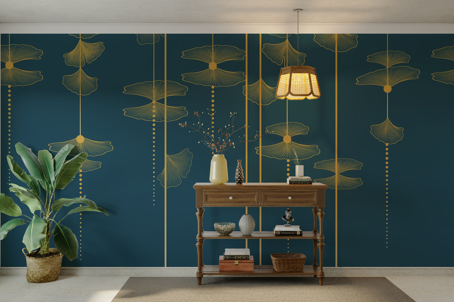 The image feels peaceful and restful.

