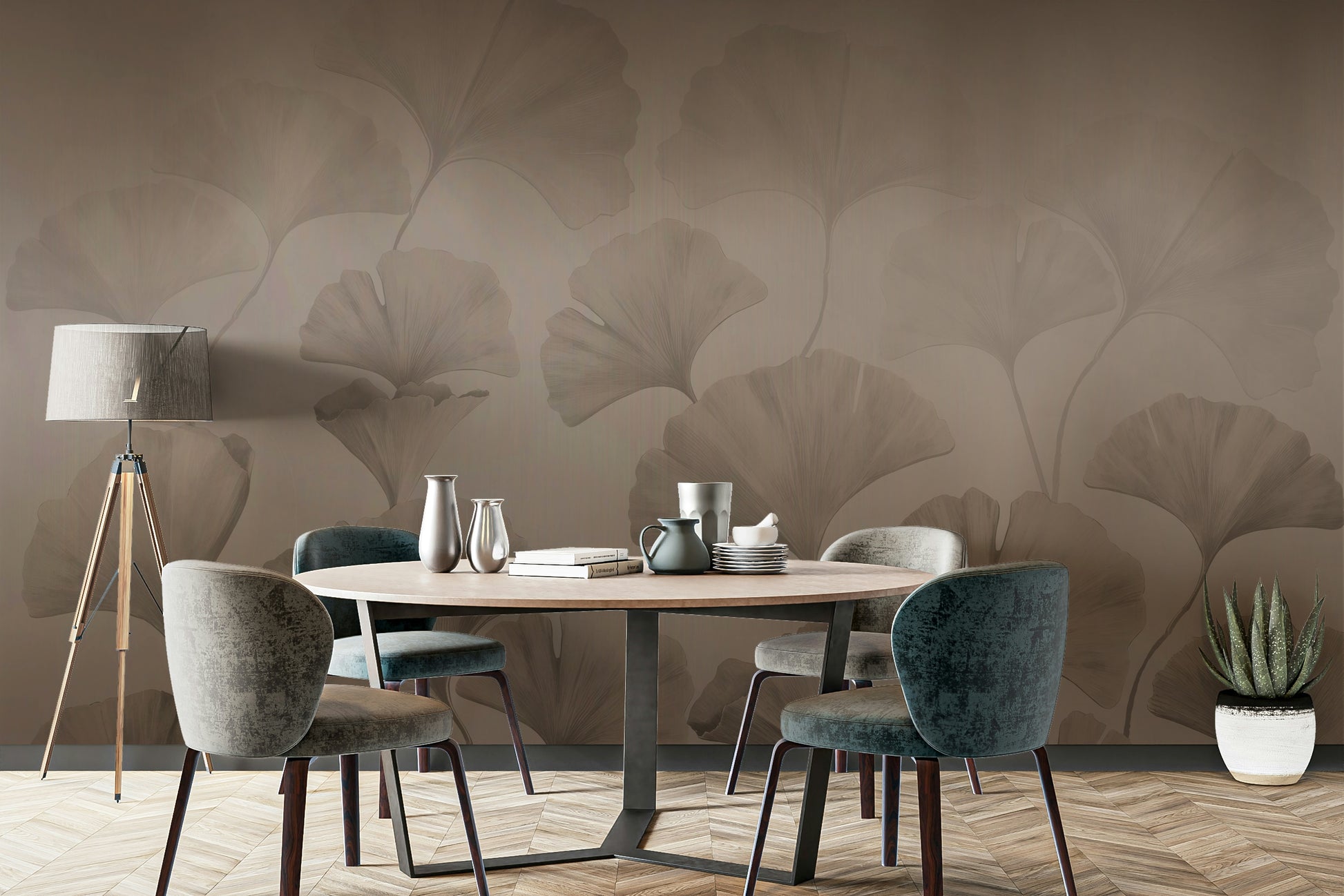 The image has a calm, tranquil mood.

