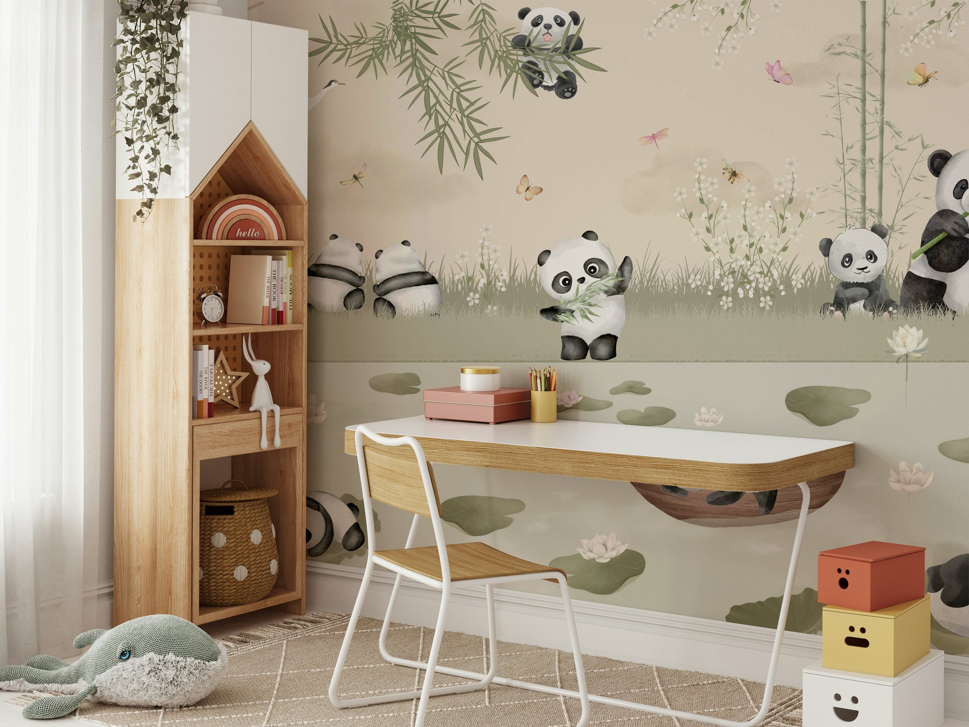 The design has a beautiful, artistic aesthetic.

