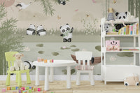 The image is suitable for a kids room or a playroom.

