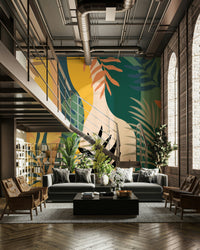 The design feels minimalist and organic.

