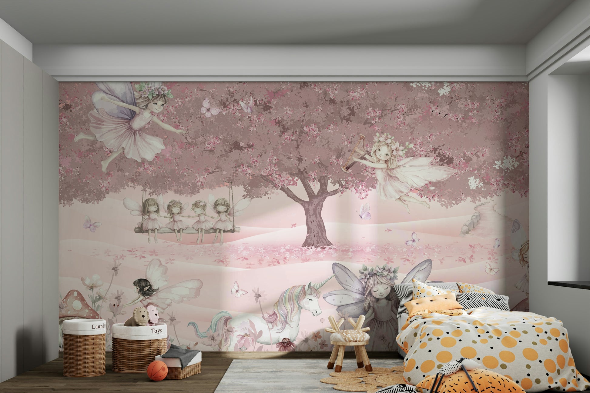 The image feels peaceful and restful.

