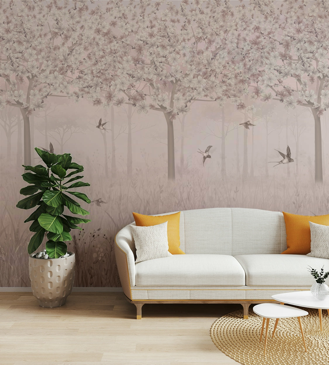 The design feels magical and peaceful.

