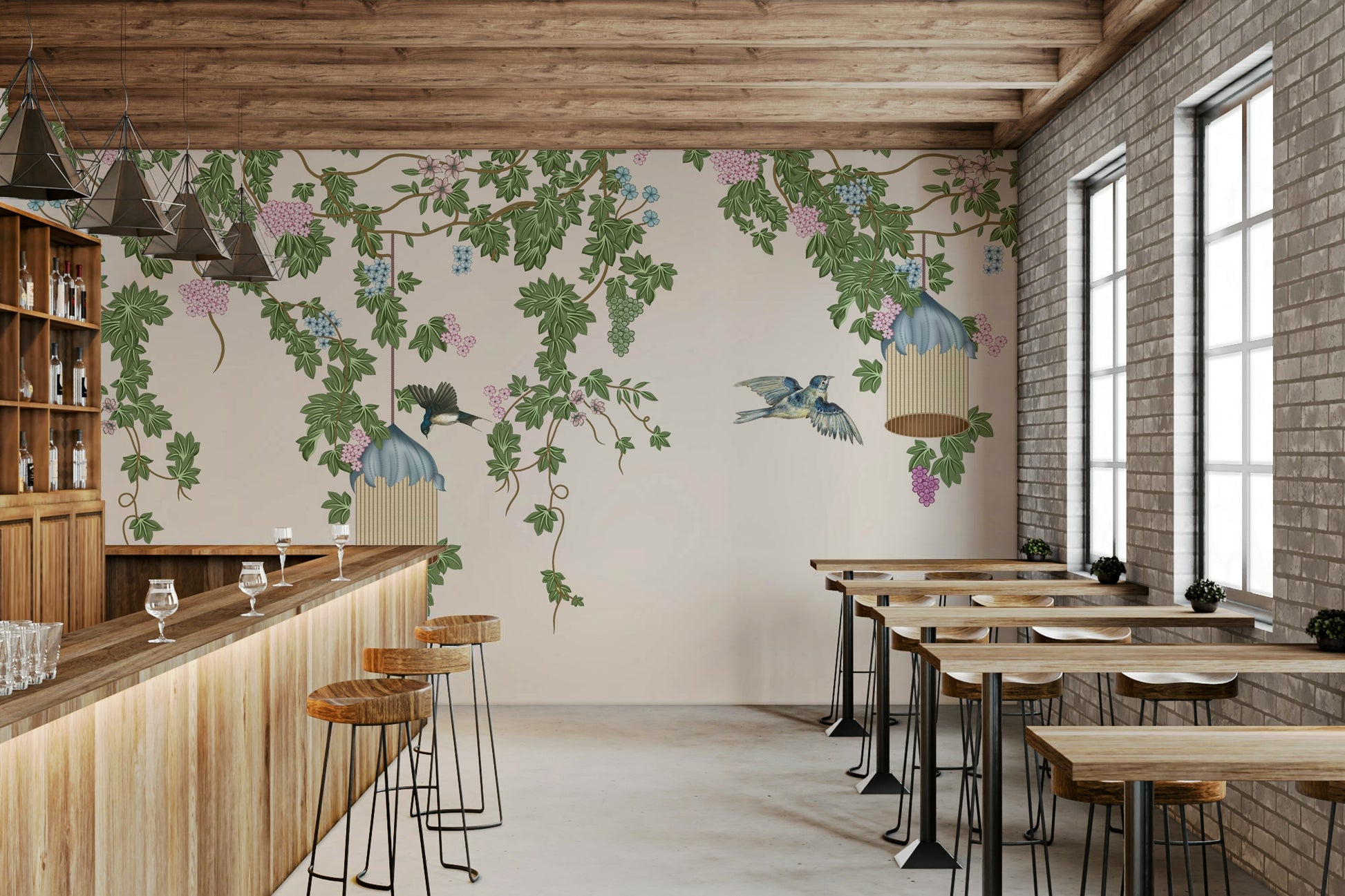 The colors are soft and gentle, with a muted, ethereal palette.

