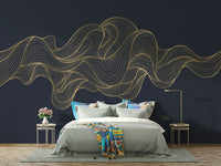 The composition is a harmonious, repeating pattern.

