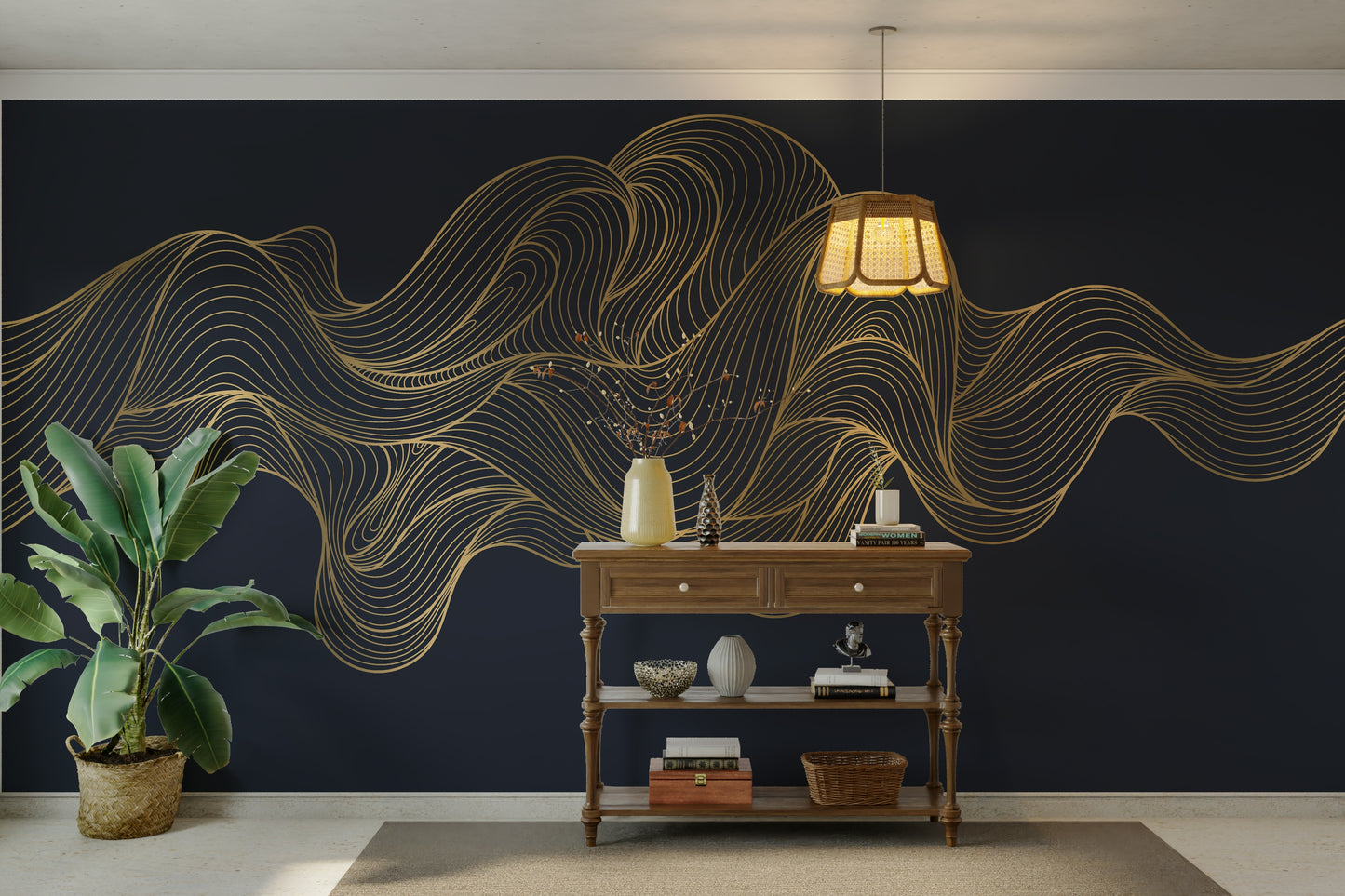 The image has a calm, tranquil mood.

