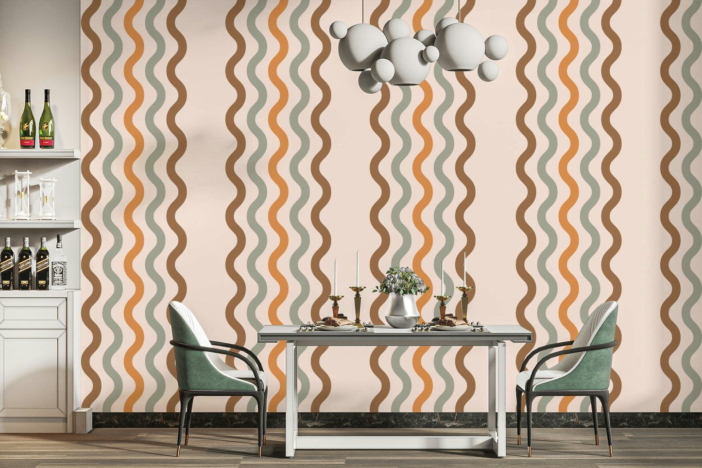 The overall feel is quiet and serene.

