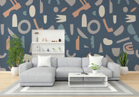 The colors are gentle, with a muted, neutral palette.

