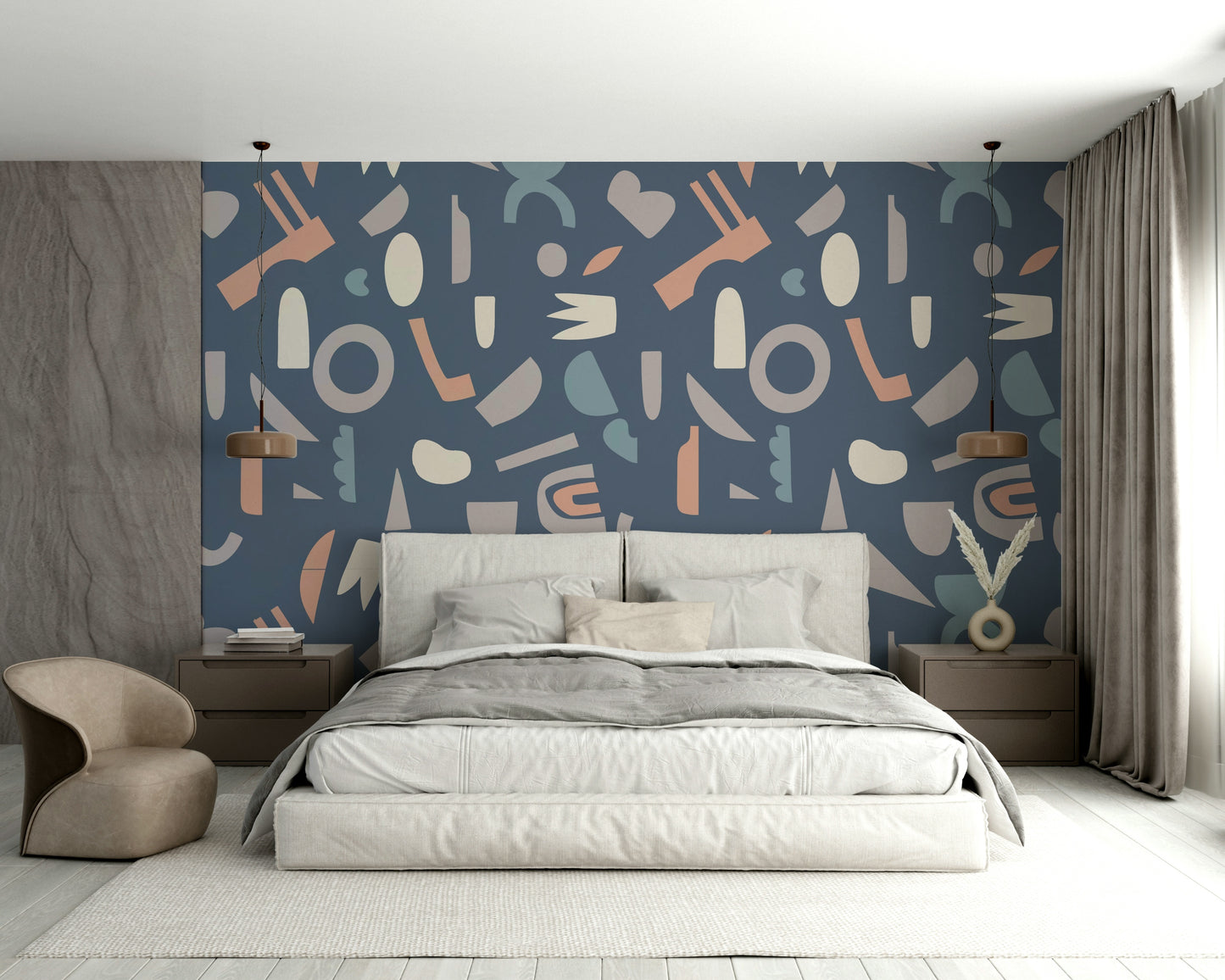 The design has a beautiful, artistic aesthetic.

