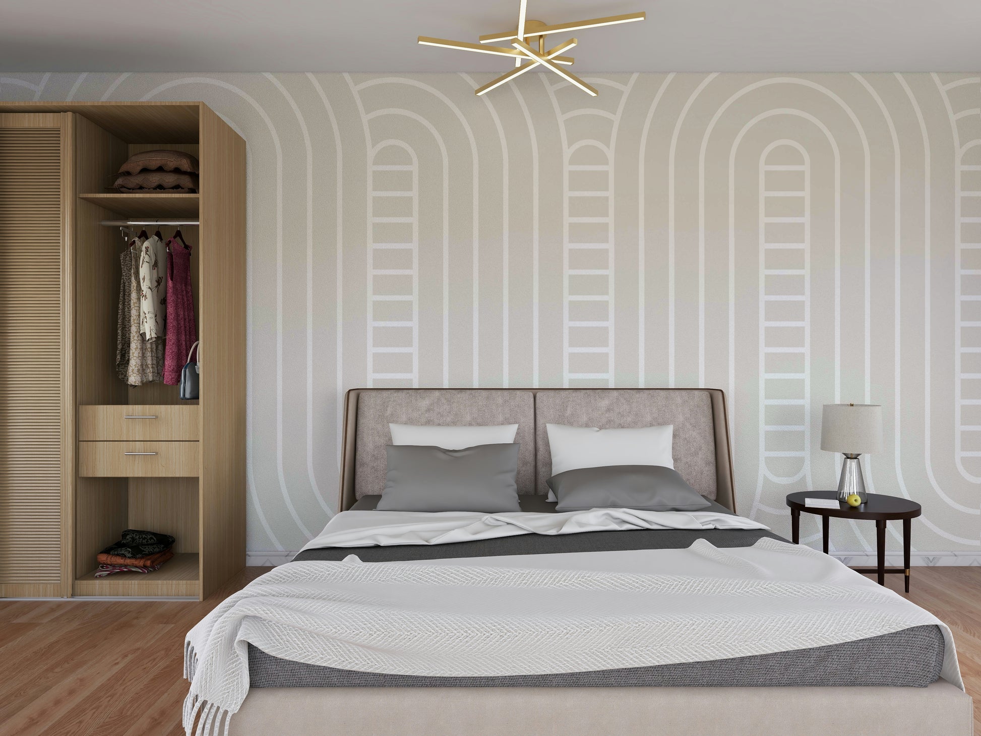 The image feels peaceful and restful.

