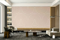 The composition is a structured, repeating pattern.

