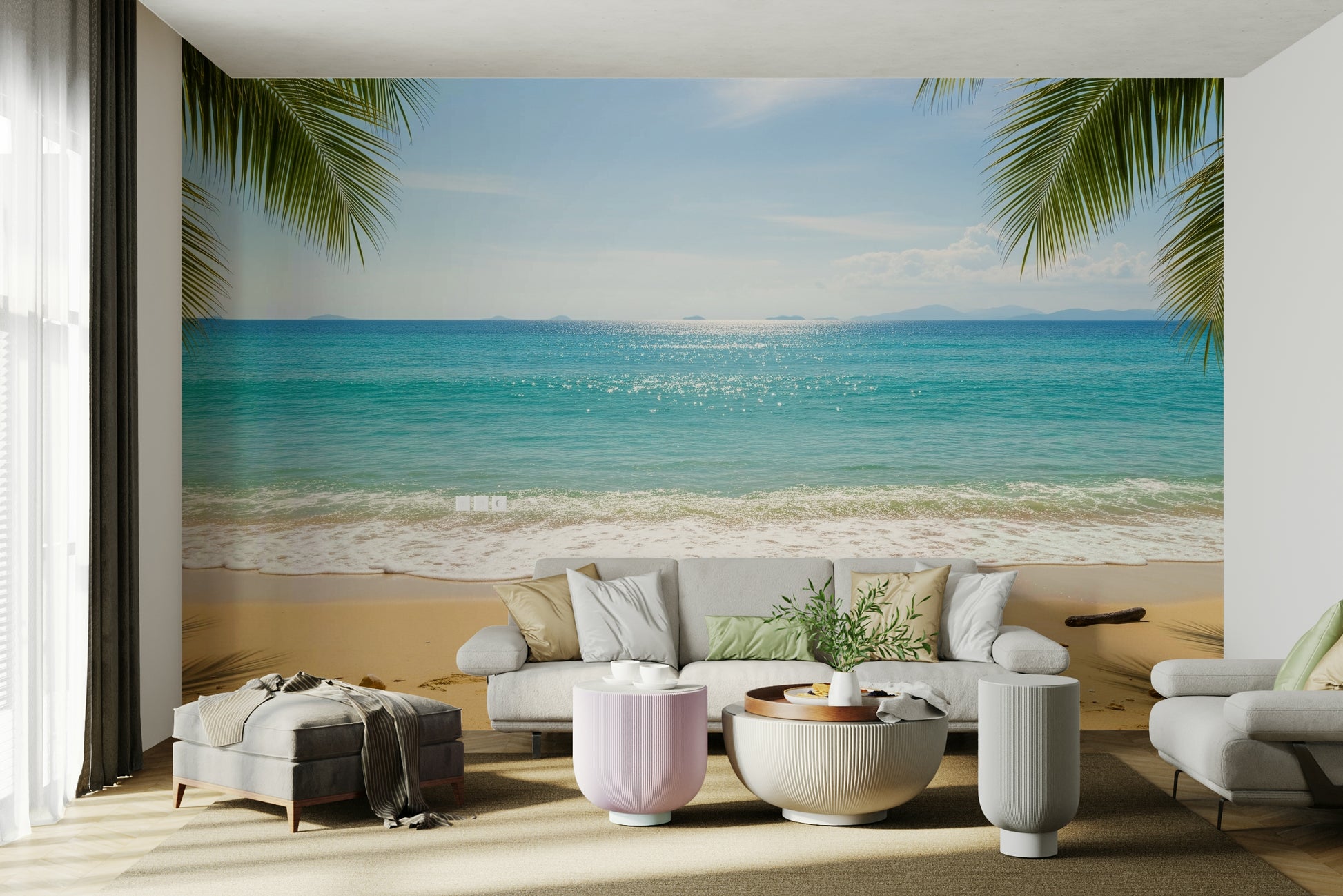 The design feels graceful and peaceful.

