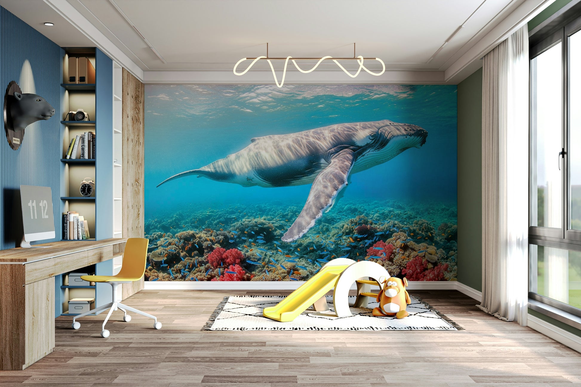 The image is suitable for a living room or a bedroom.

