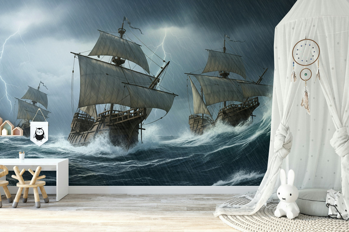 The design feels grand and adventurous.

