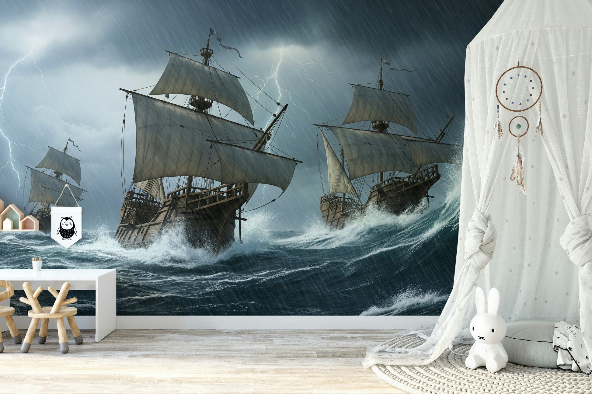 The design feels grand and adventurous.

