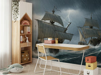 The image feels grand and imposing.

