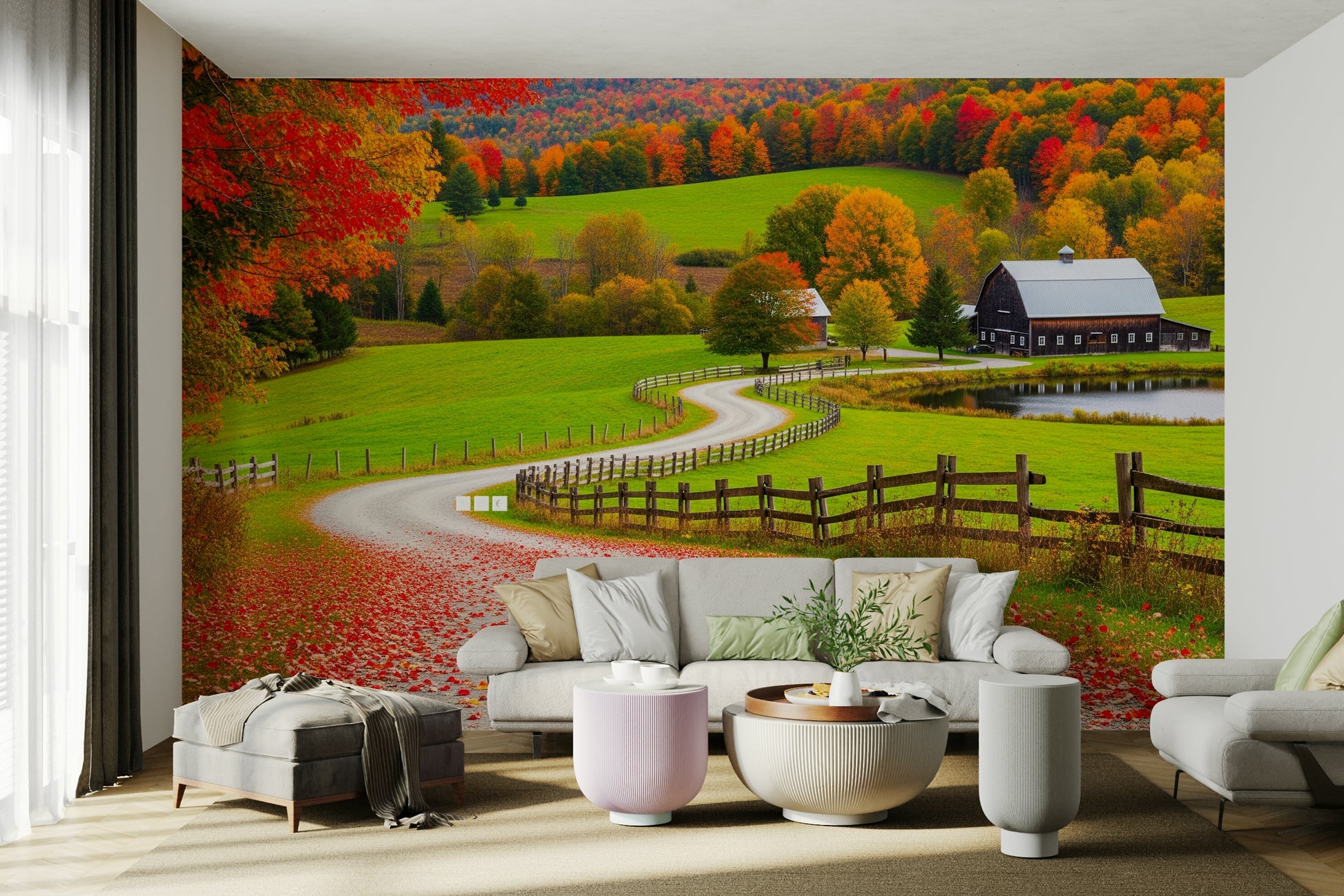 The overall feel is quiet and serene.

