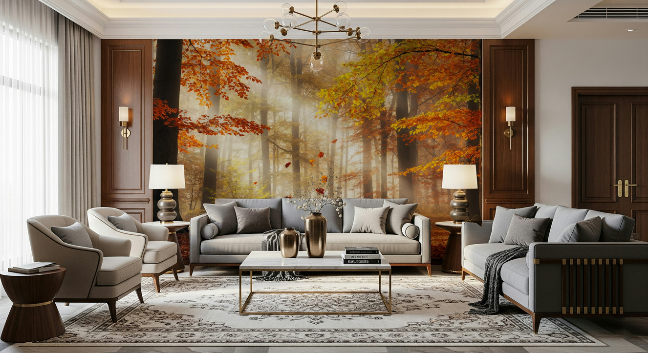 Autumn's Embrace Wall Mural