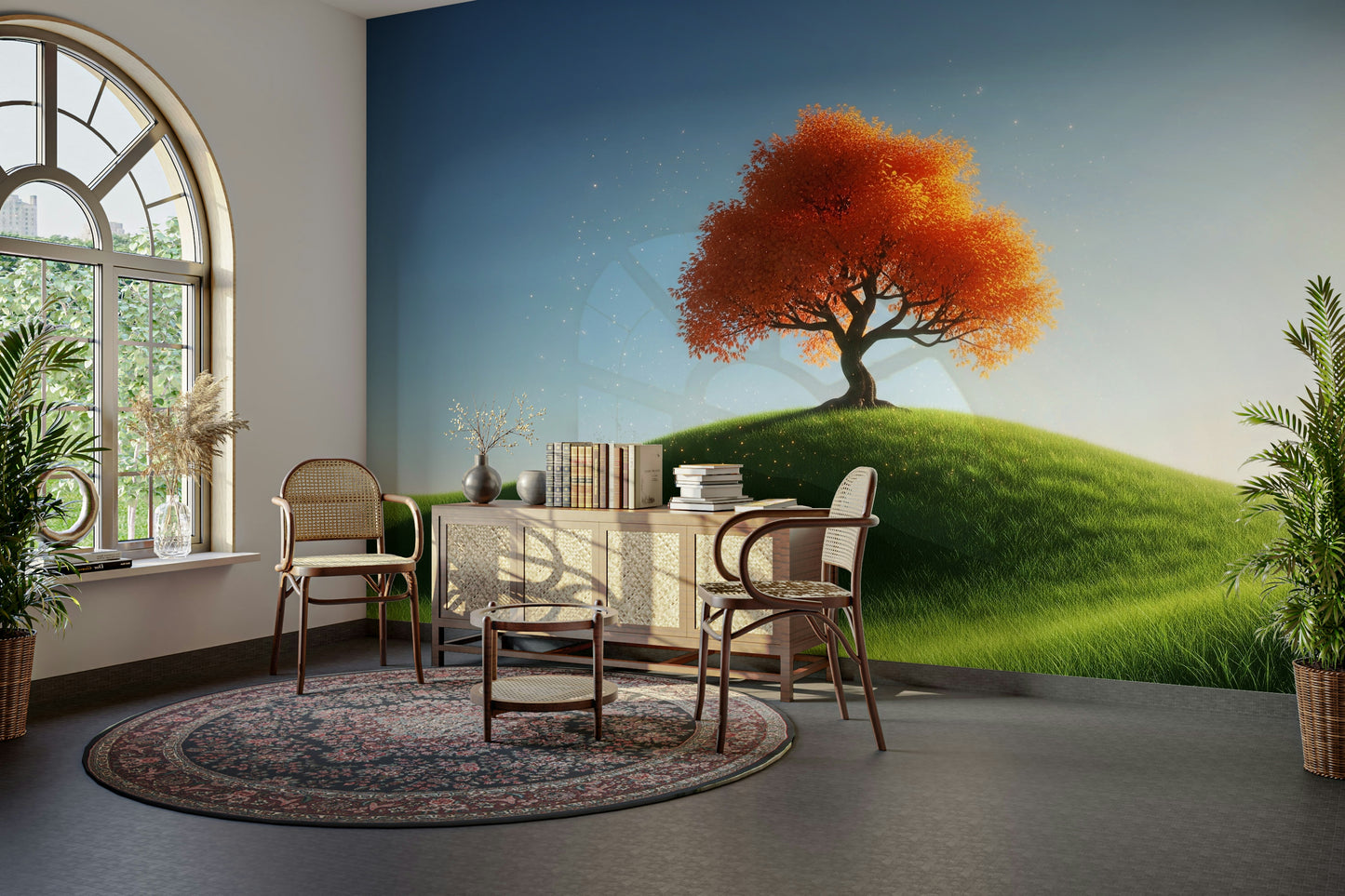 The overall feel is quiet and serene.

