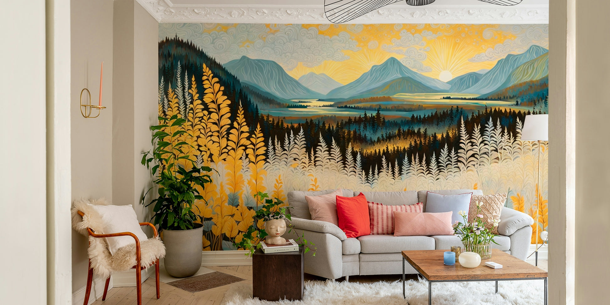 The image has a calm, tranquil mood.

