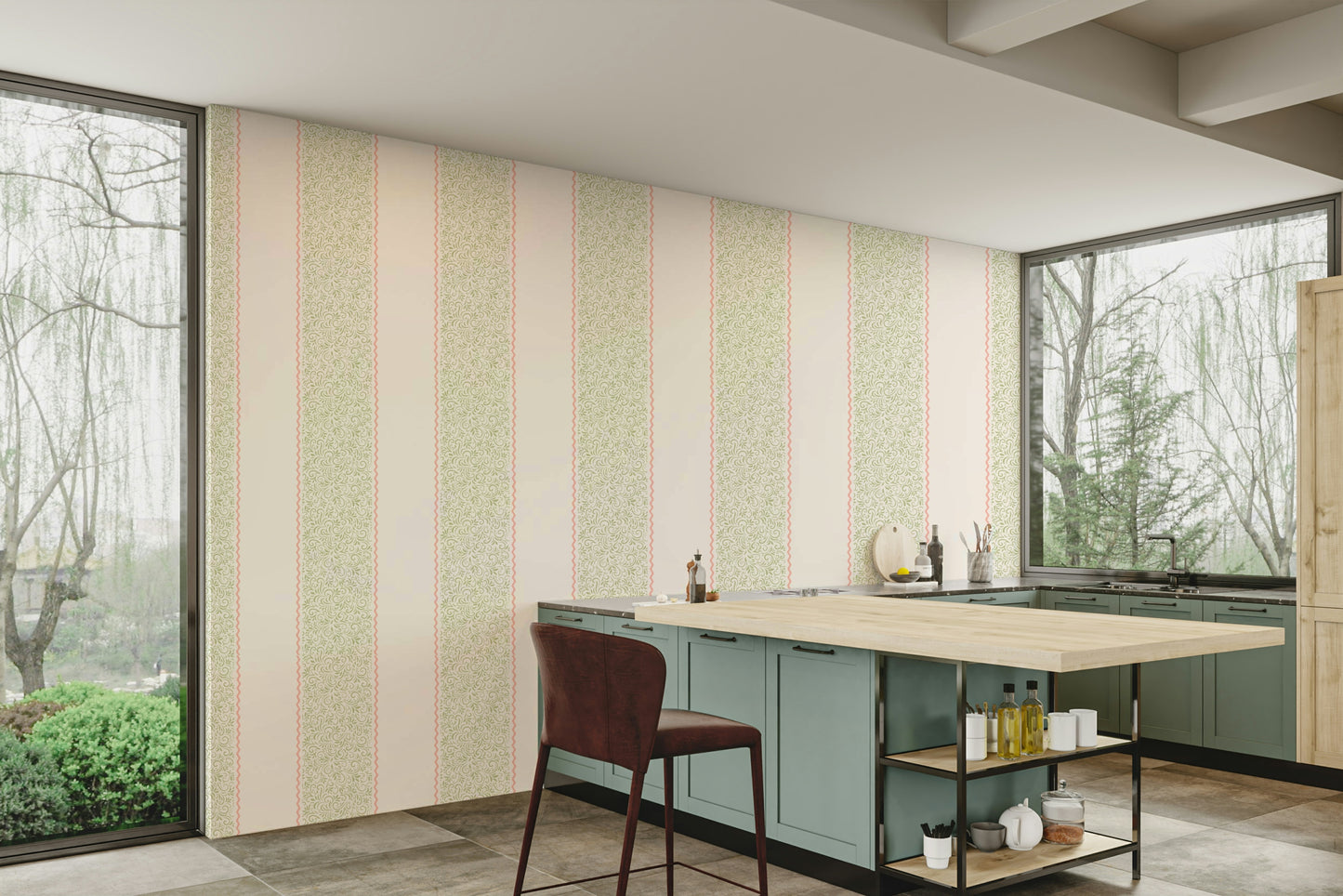 The overall feel is quiet and serene.

