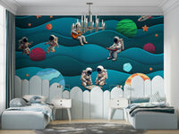 The image has a happy, energetic mood.

