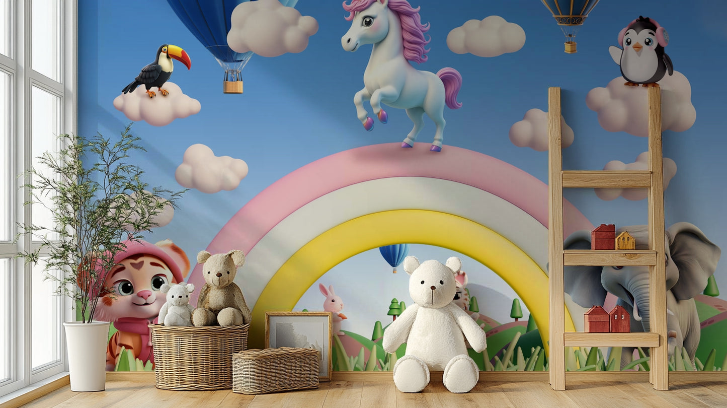 The overall feel is cheerful and active.

