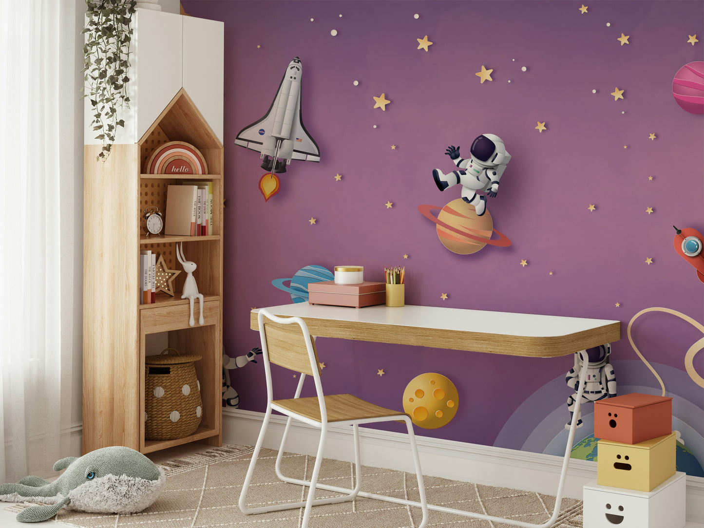 The design feels happy and adventurous.

