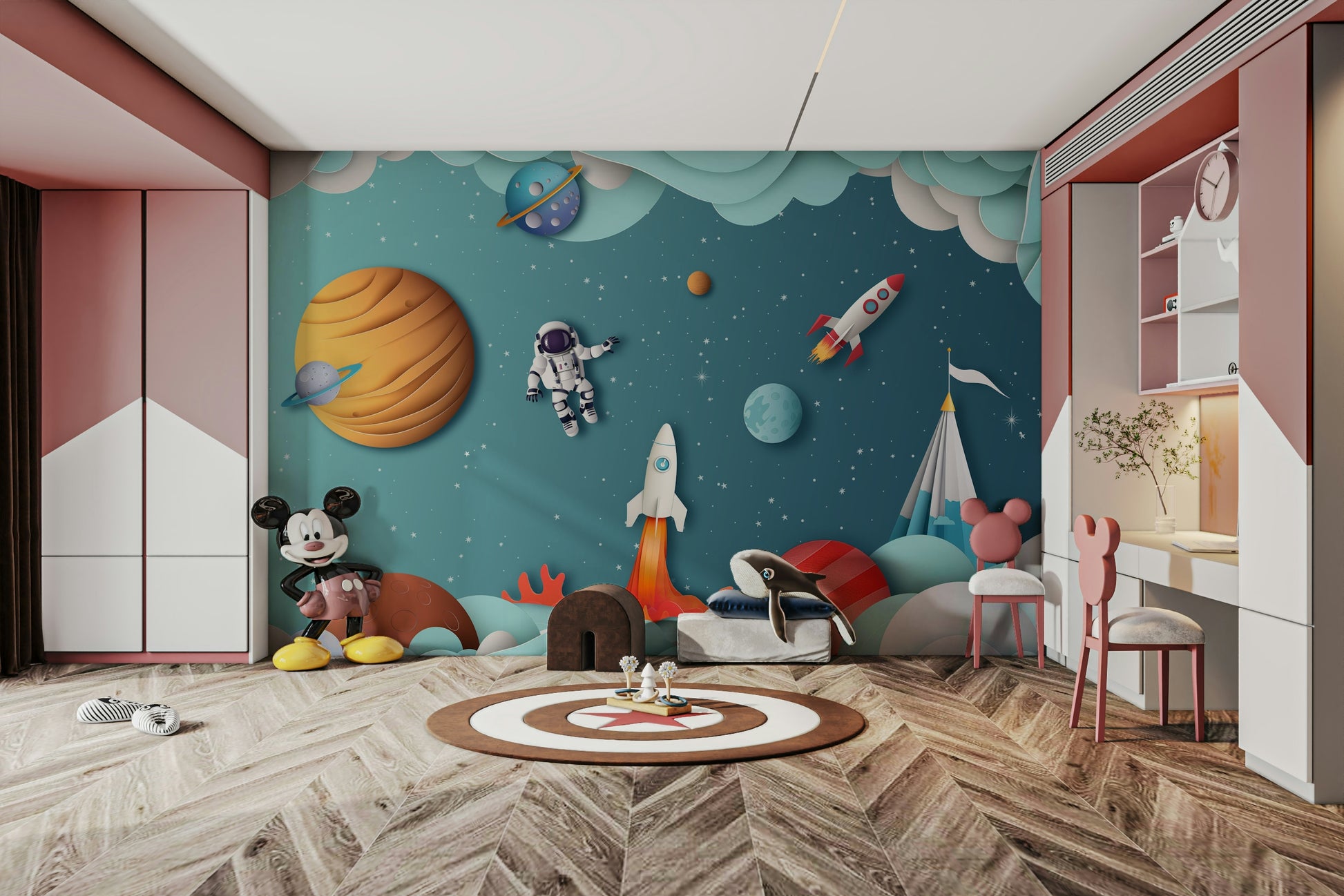 The overall feel is quiet and serene.

