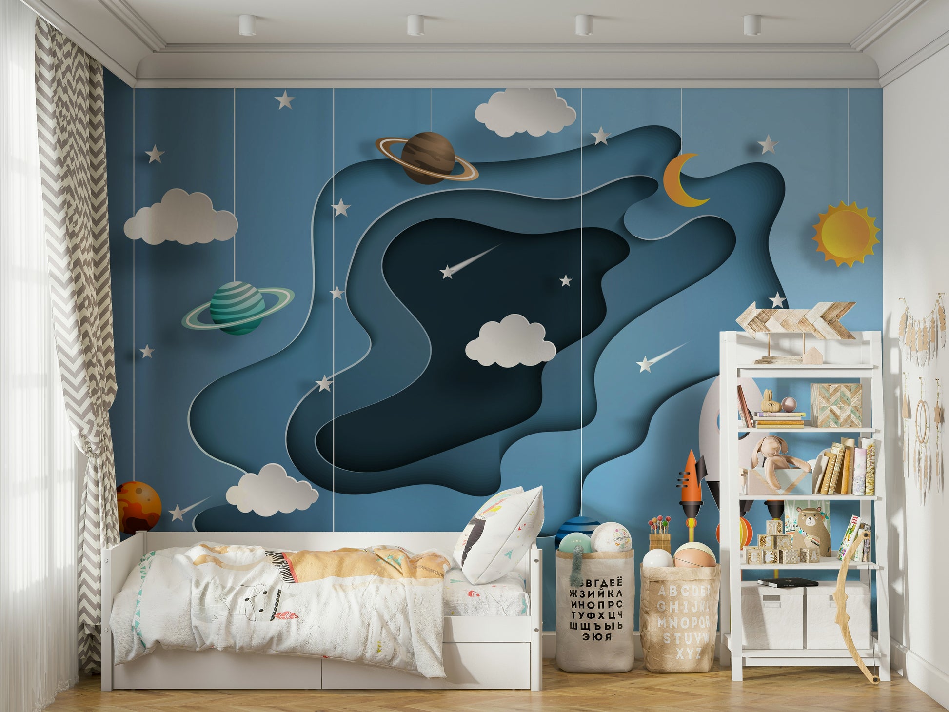 The lines are soft, not sharp.
