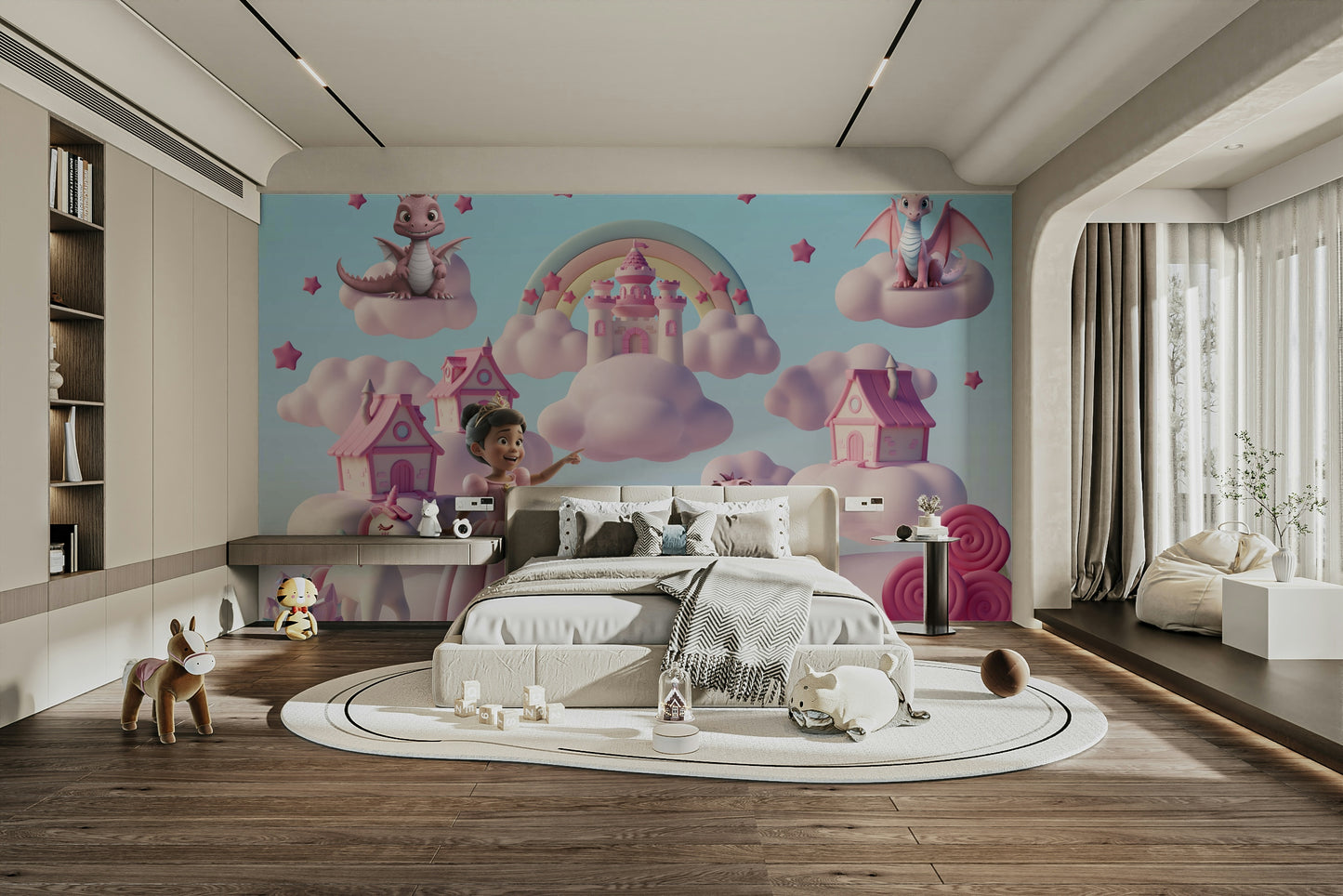 The image has a happy, energetic mood.

