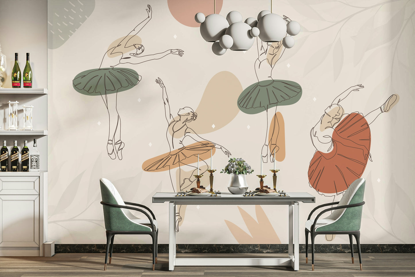 The image is suitable for a child's room or a nursery.

