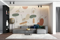 The design feels peaceful and playful.

