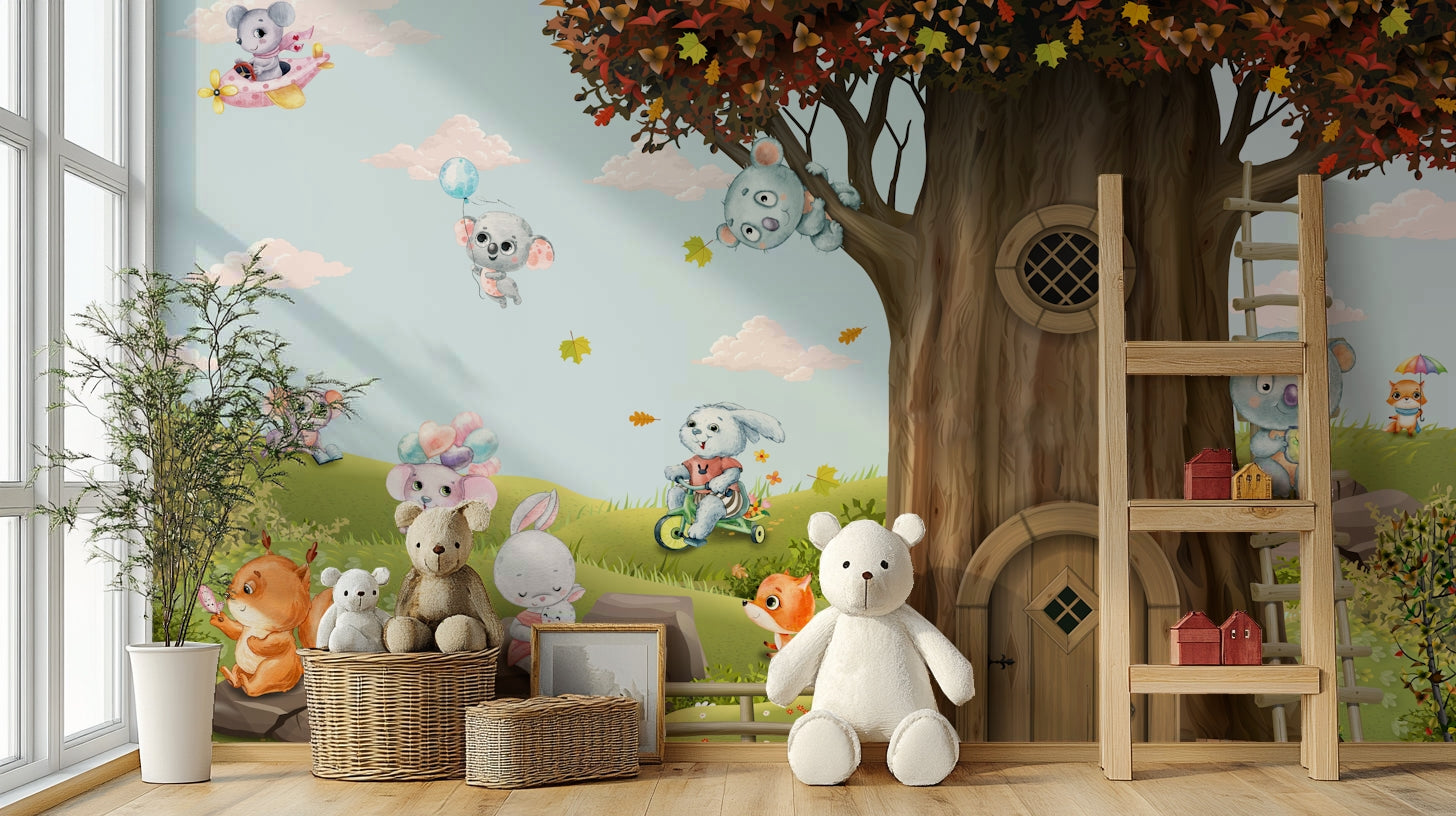 The design feels happy and adventurous.

