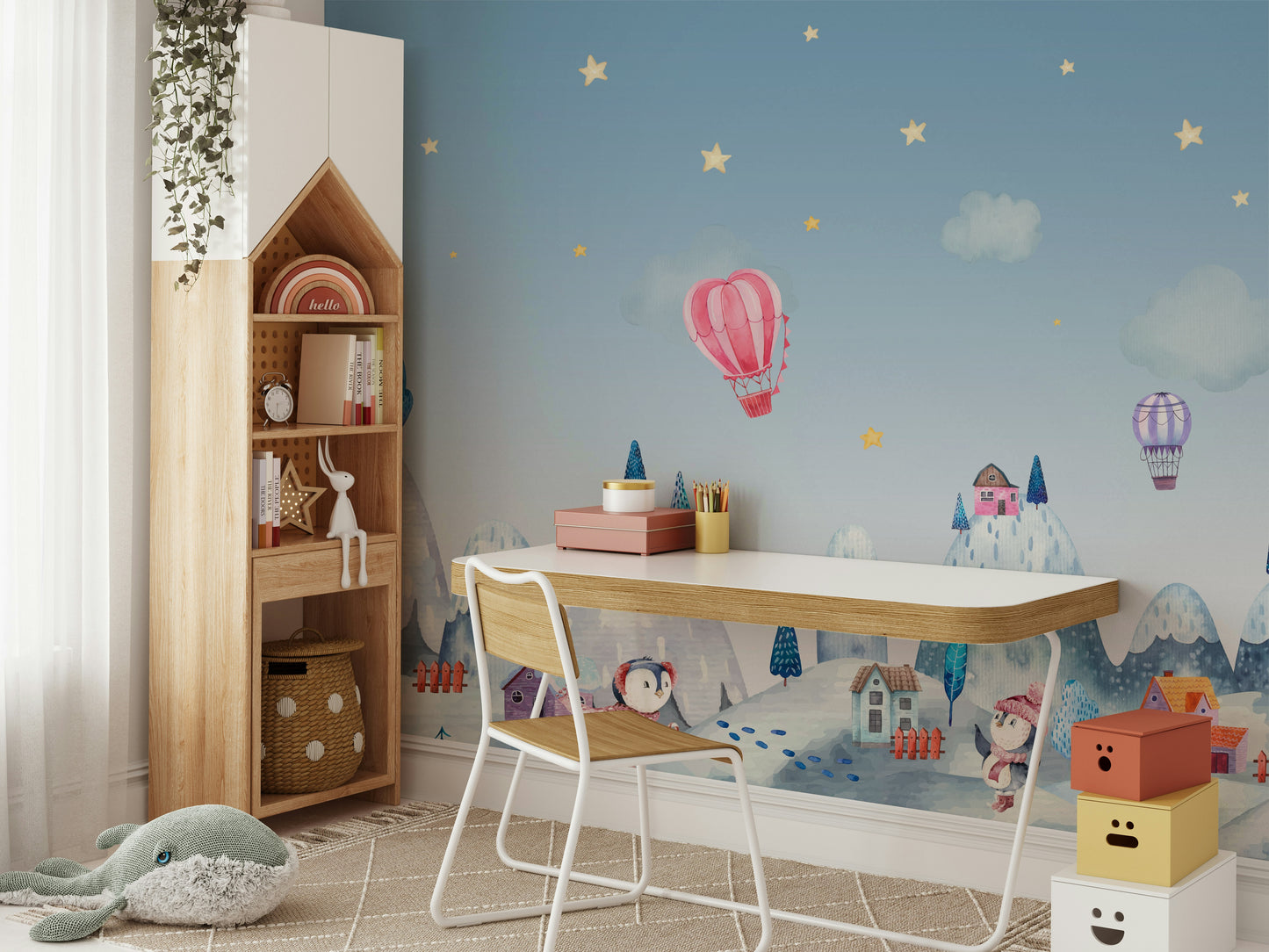 The image feels peaceful and restful.

