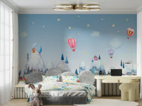 The design feels peaceful and playful.

