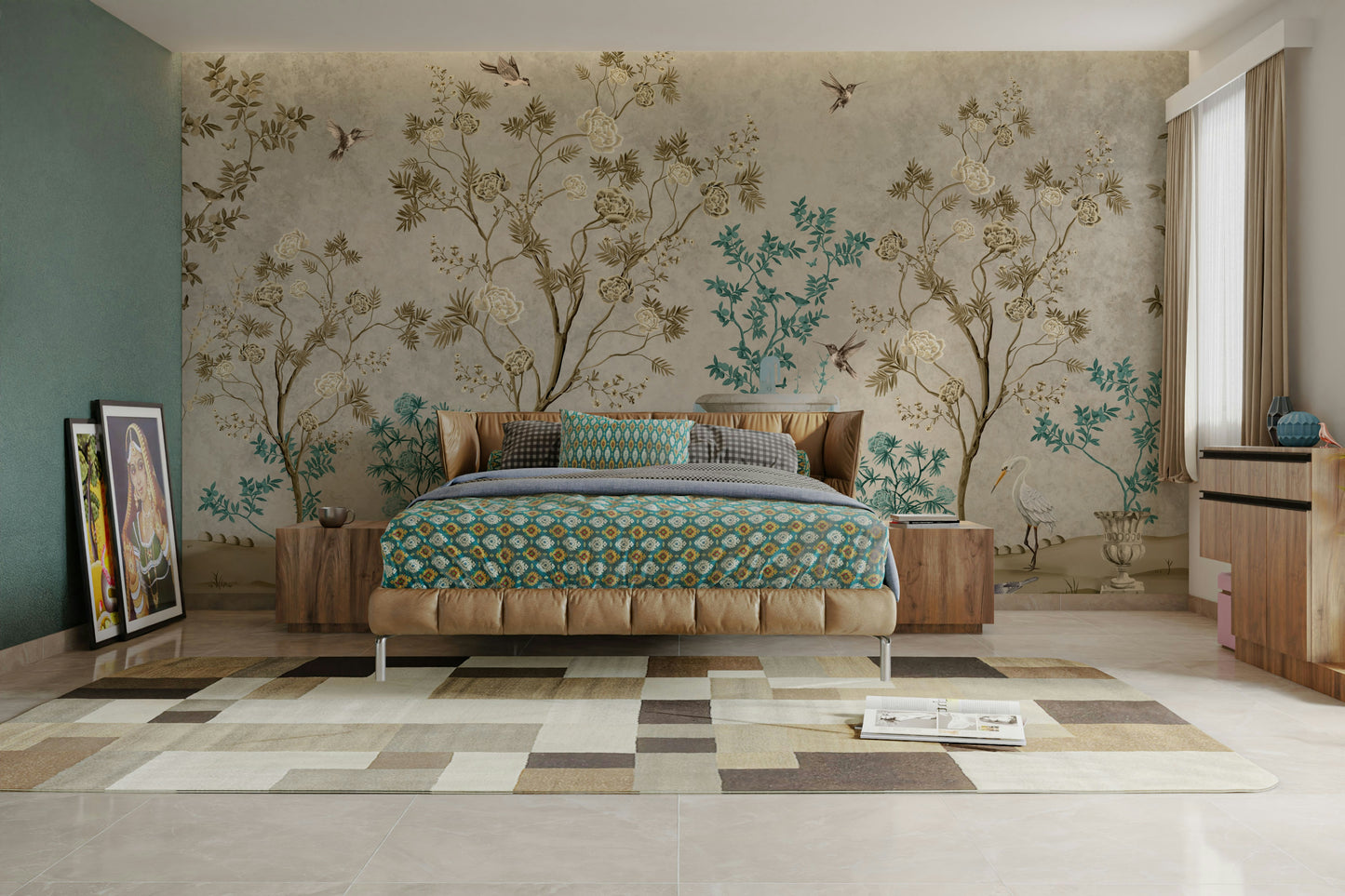 The image has a calm, tranquil mood.

