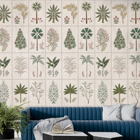 The composition is a harmonious, flowing pattern.

