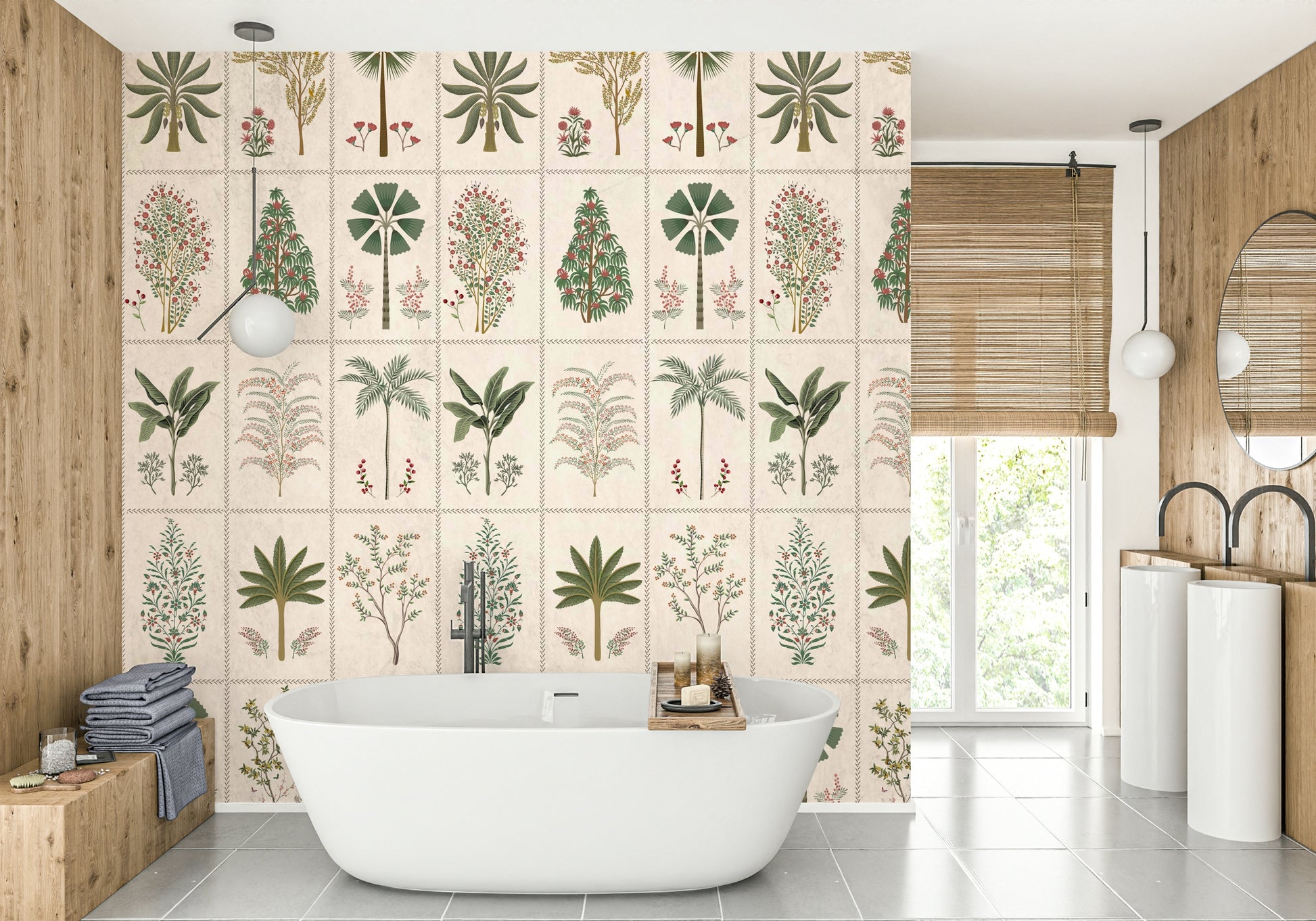 The image feels peaceful and restful.

