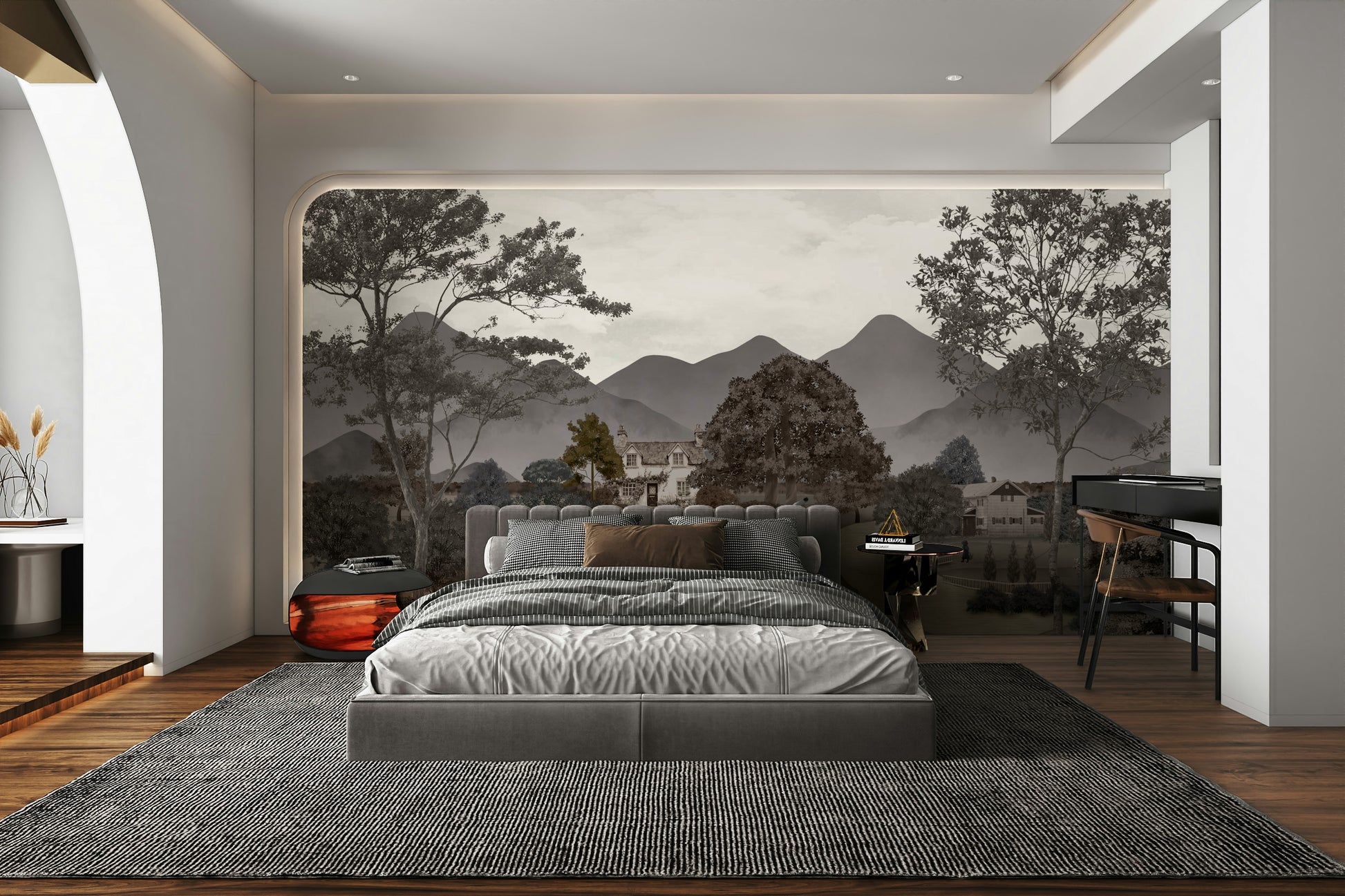 The image has a calm, tranquil mood.

