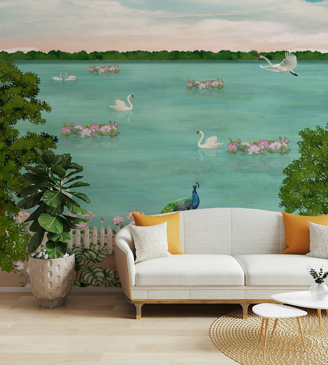 The overall feel is quiet and serene.

