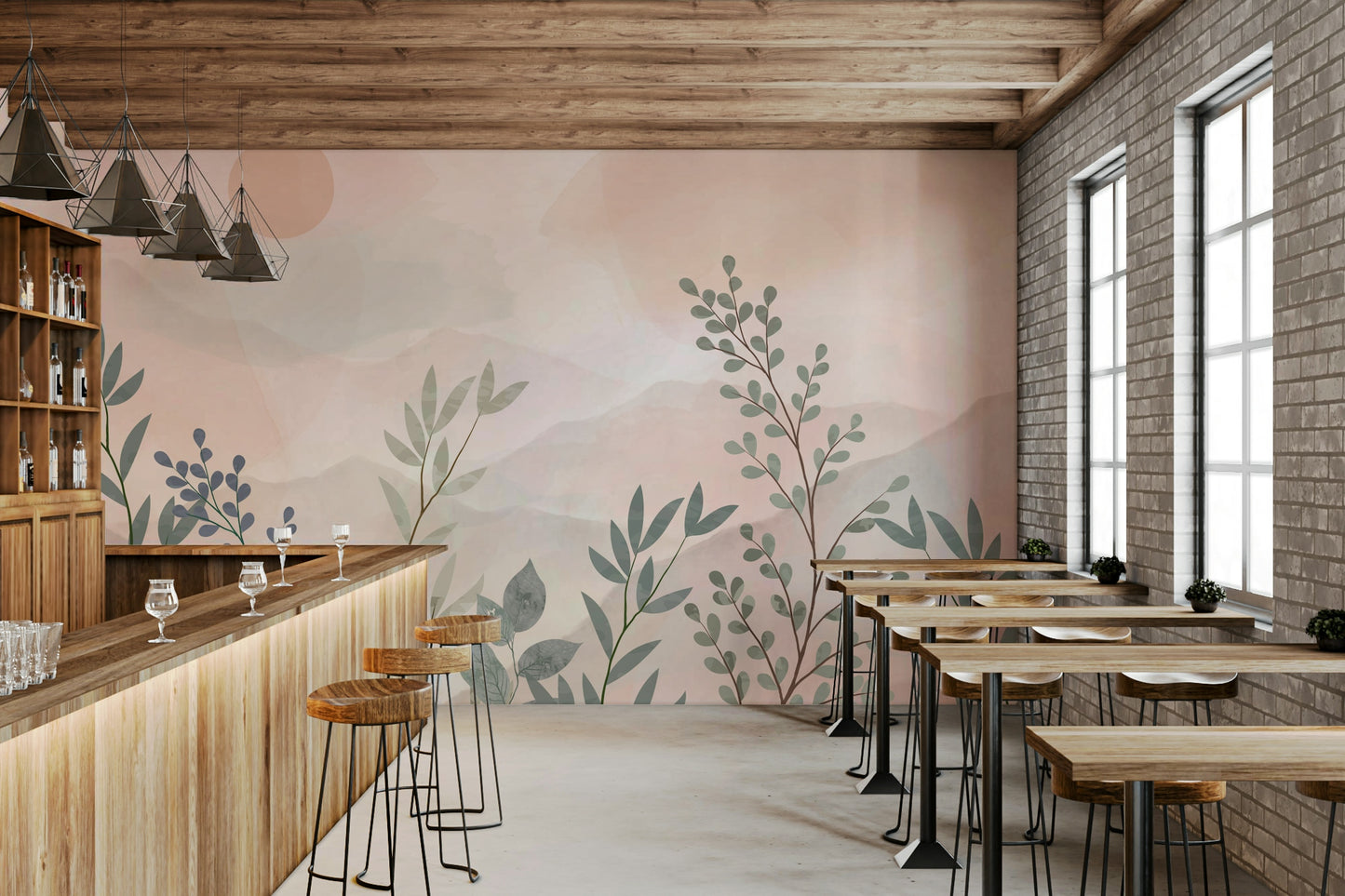 The image feels peaceful and restful.

