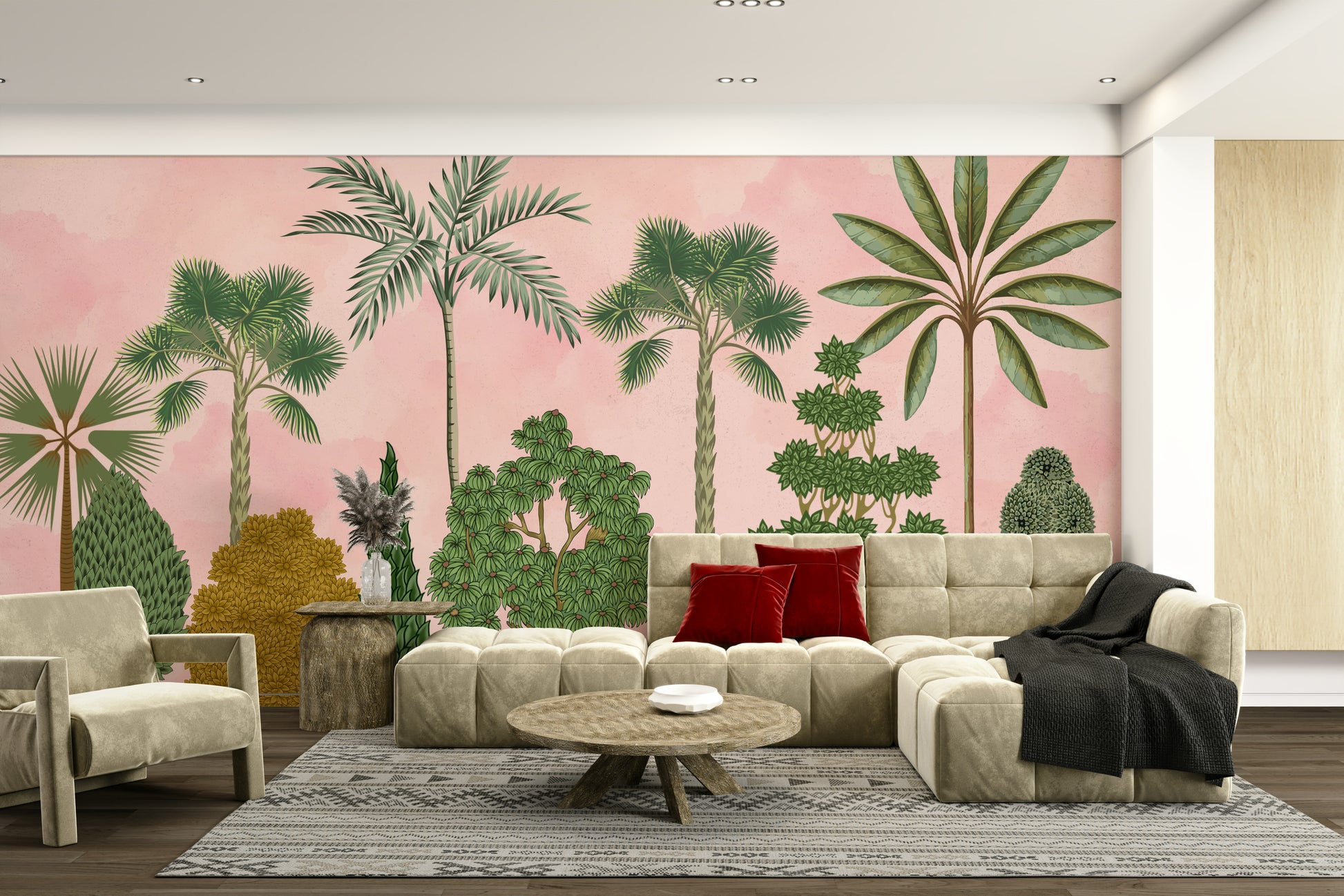 The design has a beautiful, artistic aesthetic.

